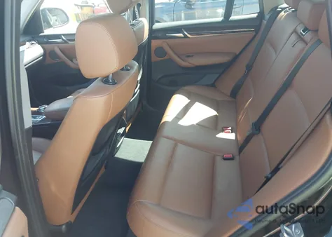 2016 BMW X3 xDrive28I from USA, damaged, VIN 5UXWX9C56G0D83195